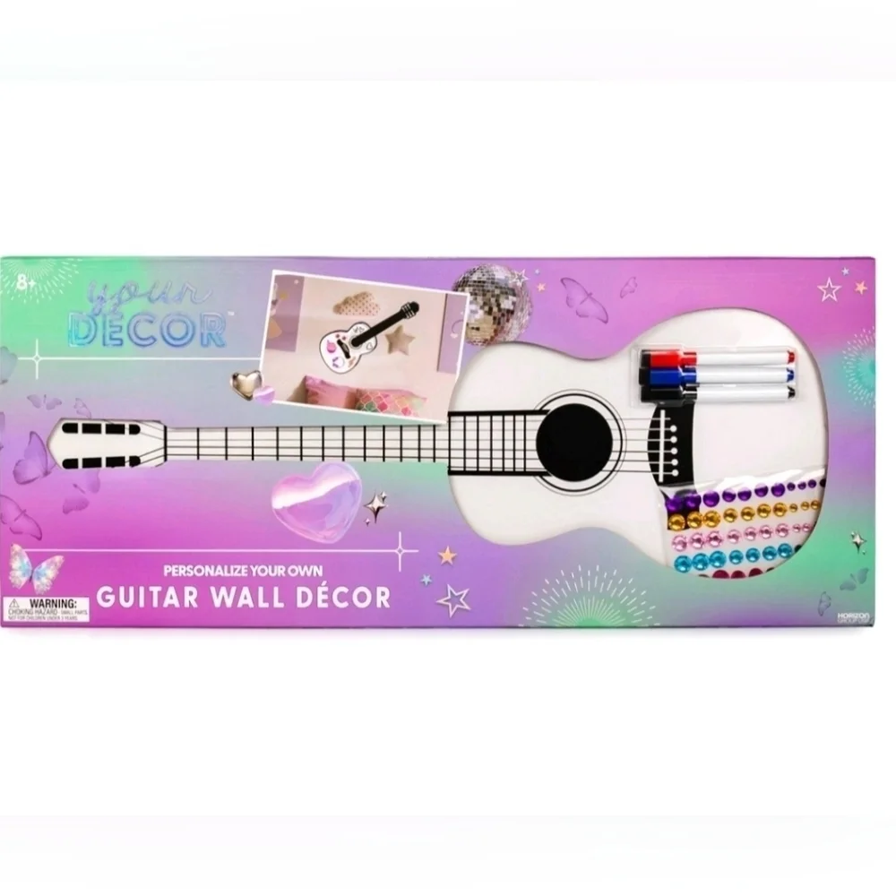 New Taylor Swift fan Personalize Your Own Guitar Wall Decor +3 dry-erase markers